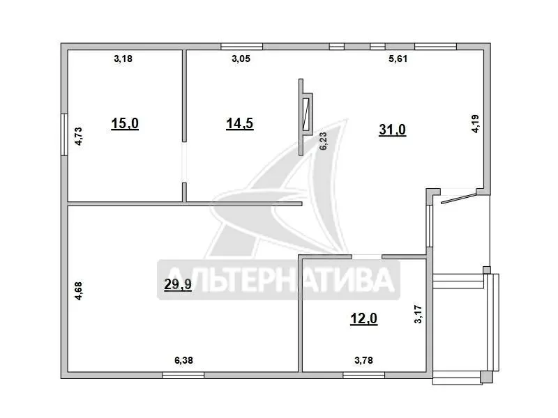 Коробка жилого дома в г.Жабинке. 1 этаж. r183452 2