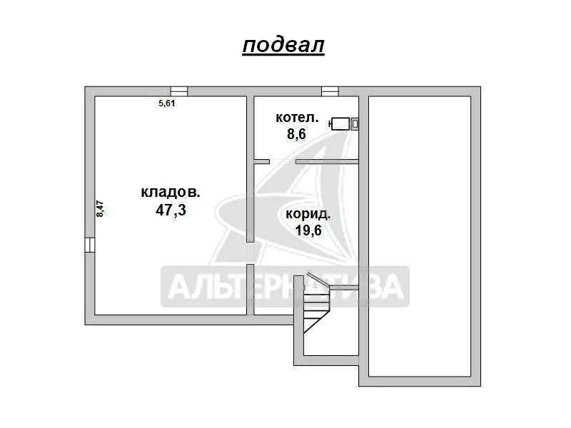 Жилой дом в г.Бресте. 2000 г.п. 2 этажа,  цокольный этаж. r160837 17