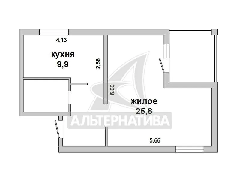 1-комнатная квартира,  г. Брест,  ул. Московская,  2008 г.п. w183318 7